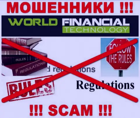 ВФТ Глобал промышляют незаконно - у этих мошенников нет регулирующего органа и лицензии, будьте очень осторожны !!!