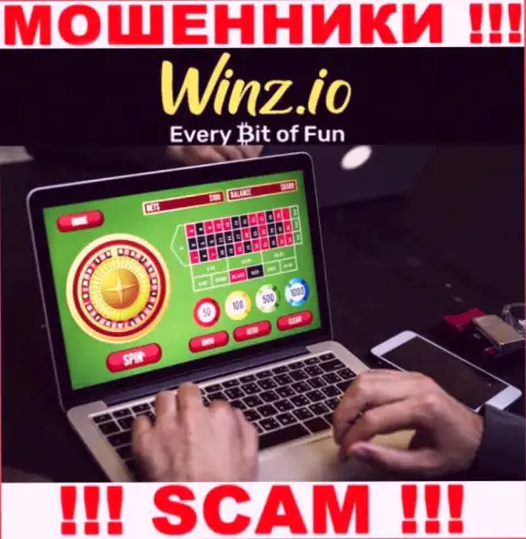 Тип деятельности интернет мошенников WinzCasino это Казино, однако помните это обман !