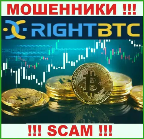 Довольно опасно доверять RightBTC Com, предоставляющим услуги в области Crypto trading