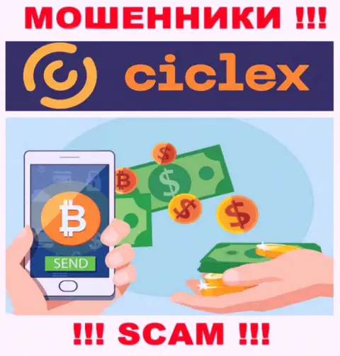Ciclex Com не вызывает доверия, Криптовалютный обменник - это именно то, чем промышляют указанные интернет мошенники