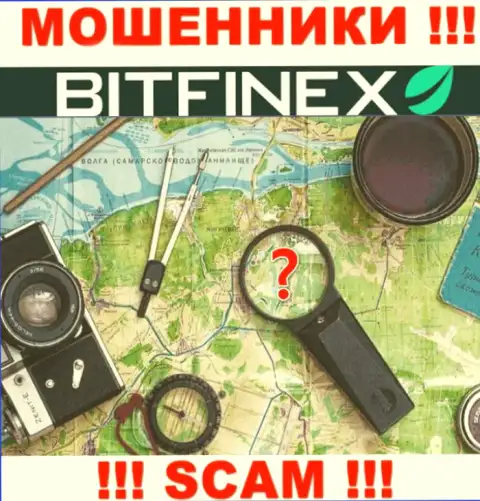 Перейдя на веб-ресурс мошенников Bitfinex, Вы не сможете найти сведений по поводу их юрисдикции