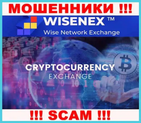 WisenEx занимаются обманом наивных клиентов, а Крипто обменник только ширма
