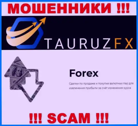 Forex это именно то, чем промышляют internet кидалы ТаурузФИкс Ком